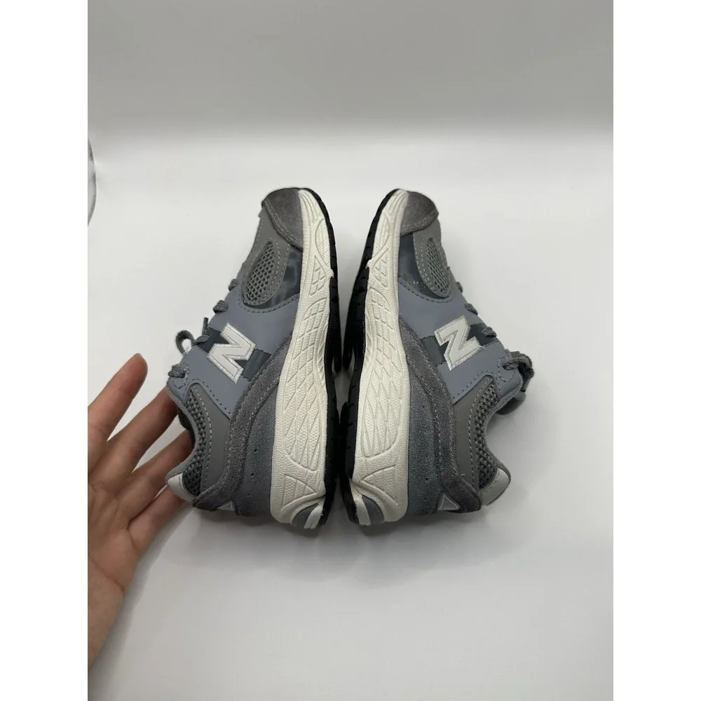 New Balance 2002R Grey And White Baby 10